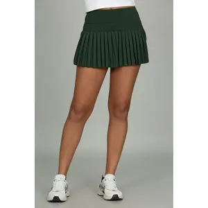Forest Green Pleated Tennis Skirt