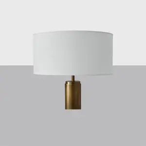 French Drum Linen Shade – Premium 100% Linen Lamp Shade