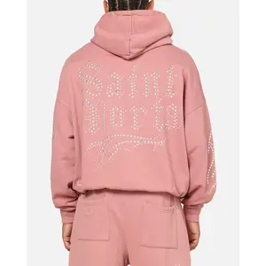 Saint Morta Sanctified Hoodie Dusty Pink