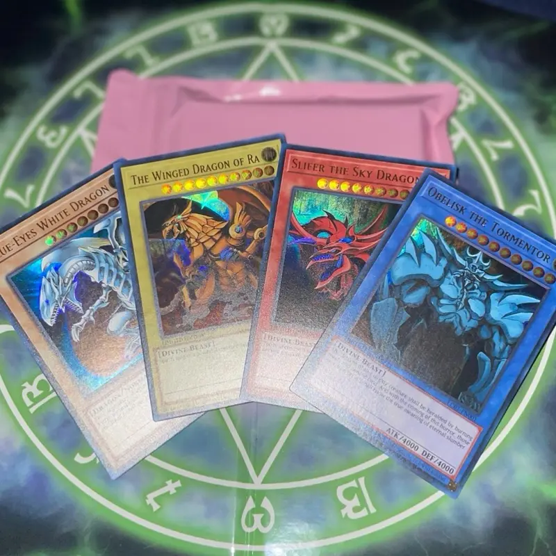 Custom Yu-Gi-Oh! Booster Pack, Personalized Trading Card Pack for Yu-Gi-Oh! Fans