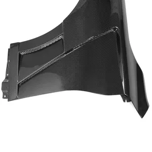 For Infiniti Q60 2016+ High Quality Carbon Fiber Car Side Bumper Fenders