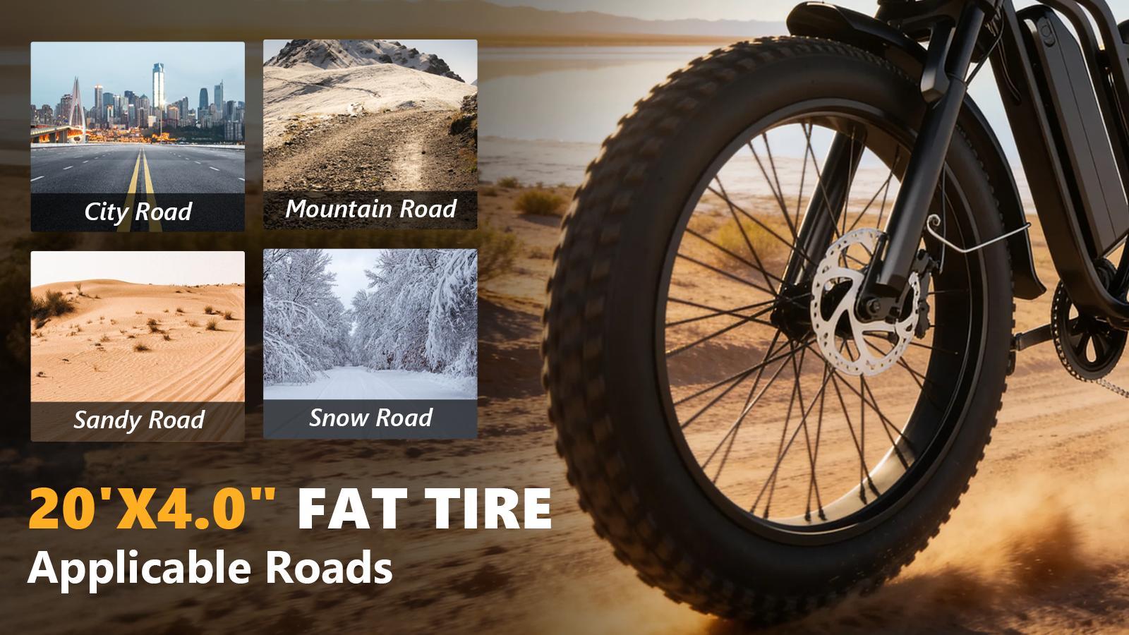 【Hieha】1500W E-Bike 2.0 :CarPlay & AndroidAuto| Dual Dash Cameras (Front & Rear)|App Control|FullSuspensionTop Speed 37MPHRange 40-70 Miles | 48V 15AhRemovableBatterylLED Headlights 20-InchAll-Terrain Fat Tires lUL2849Certified ebike|Mother's Day gift