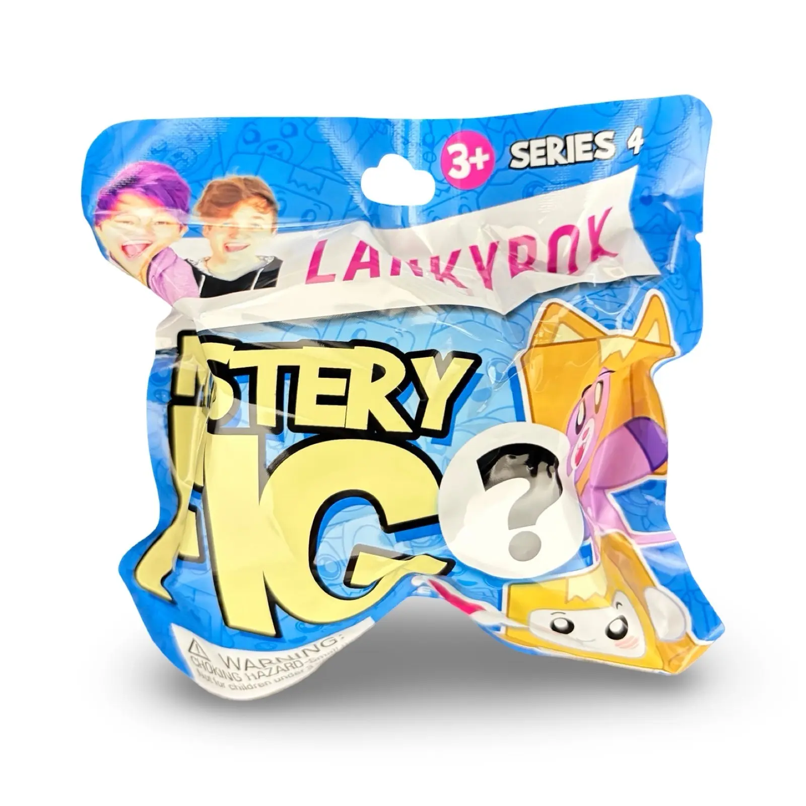 LankyBox Series 4 Mystery Figure Pack - Blindbags, Cute Collectibles with Glow Elements, Vibrant Paint Mystery Pack