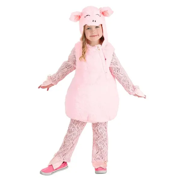 Toddler Lace Pig Costume