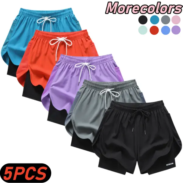 Black + Light Gray + Purple + Red + Lake Blue