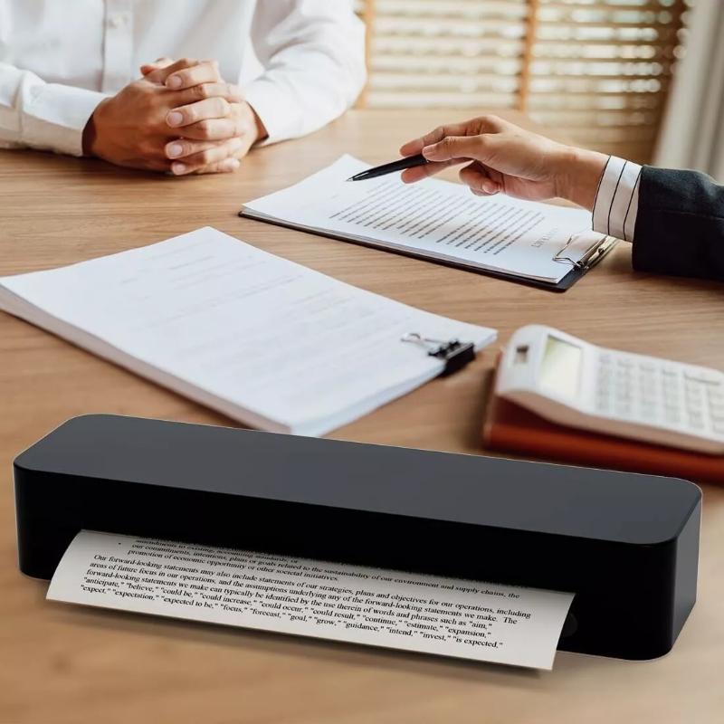 2-20 Rolls US Letter Size Thermal Printer Paper 8.5''X11'' Quick-Dry Thermal Paper - Suitable for Various Applications