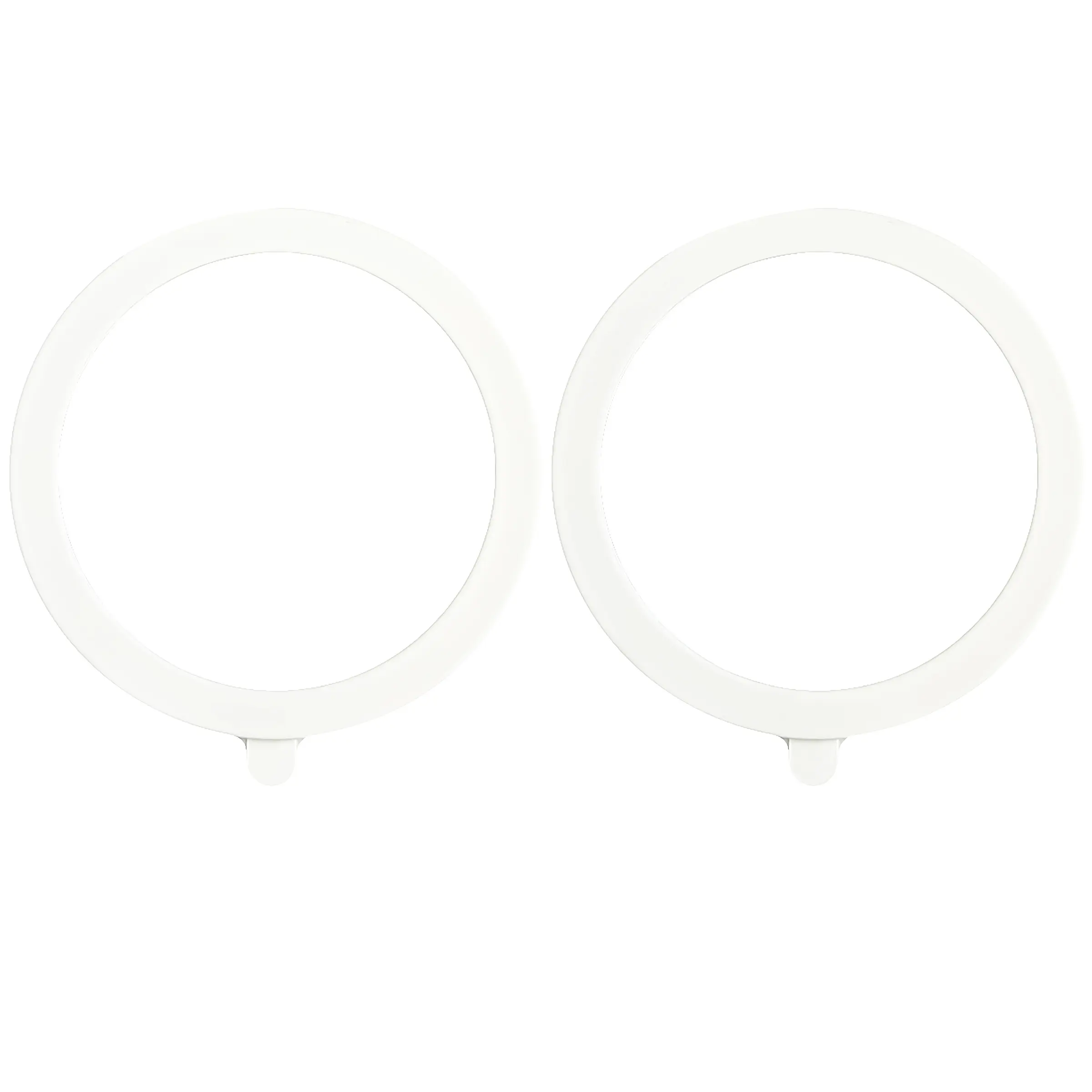 2pcs Universal Metal Rings Compatible with Magsafe Sticker, Metal Ring Sticker for Magnetic Charger, Magnetic Ring for Phone Cases & Wireless Charging, Magnetic Mount/Phone Holder, Smartphone Accessories, Cellphone