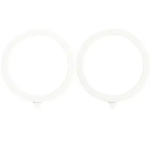 2pcs Universal Metal Rings Compatible with Magsafe Sticker, Metal Ring Sticker for Magnetic Charger, Magnetic Ring for Phone Cases & Wireless Charging, Magnetic Mount/Phone Holder