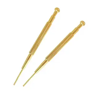 Acupoint Massage Pen – Brass Pressure Point Tool for Ear Seeds, Facial Reflexology, Meridian Massage Relaxation Aid Gentle Body Care