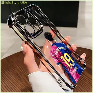 Hot Selling Barcelona Football Player Lamine Yamal Phone Case for iPhone 16, 15, 14, 13, 12, 11 Pro Max, X, XR, XS Max, 8, 7 Plus - Shockproof Transparent Soft Back Cover Shockproof Minimalist