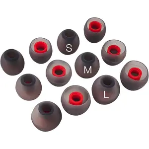 12X Eartips Replacement for bmani T16 / bmanl/Z67 / occiam T17,K23-2023 / Orancu A12 / TOZO T6 / T10 / RIZIZI A12/Boean U8 U8I PRO U18 Wireless Earbuds Earpad