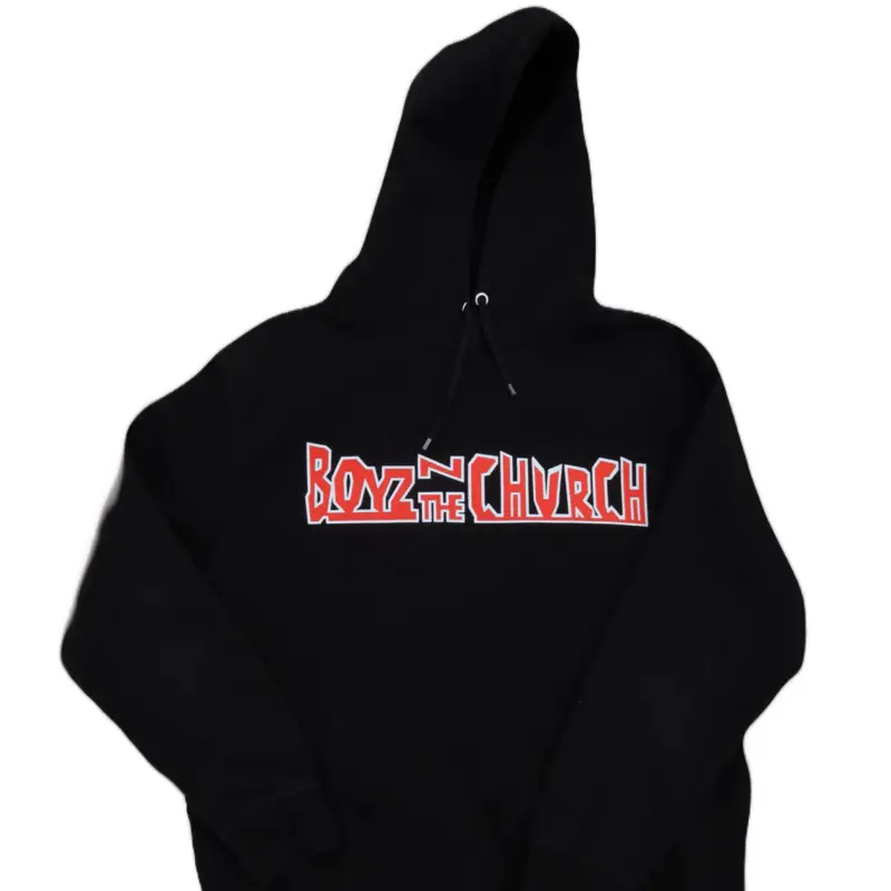 Speak Life Supply Boyz N The Church Hoodie Vinyl Print Sweatshirts Pullover Casual Tops