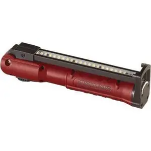 Streamlight Industrial-Tactical Flashlight, Nylon Body, Red, 800 Lumens, 900 Min Runtime, White CRI & UV LED Bulb, 1 Included Lithium-Ion Battery (Model 76800)