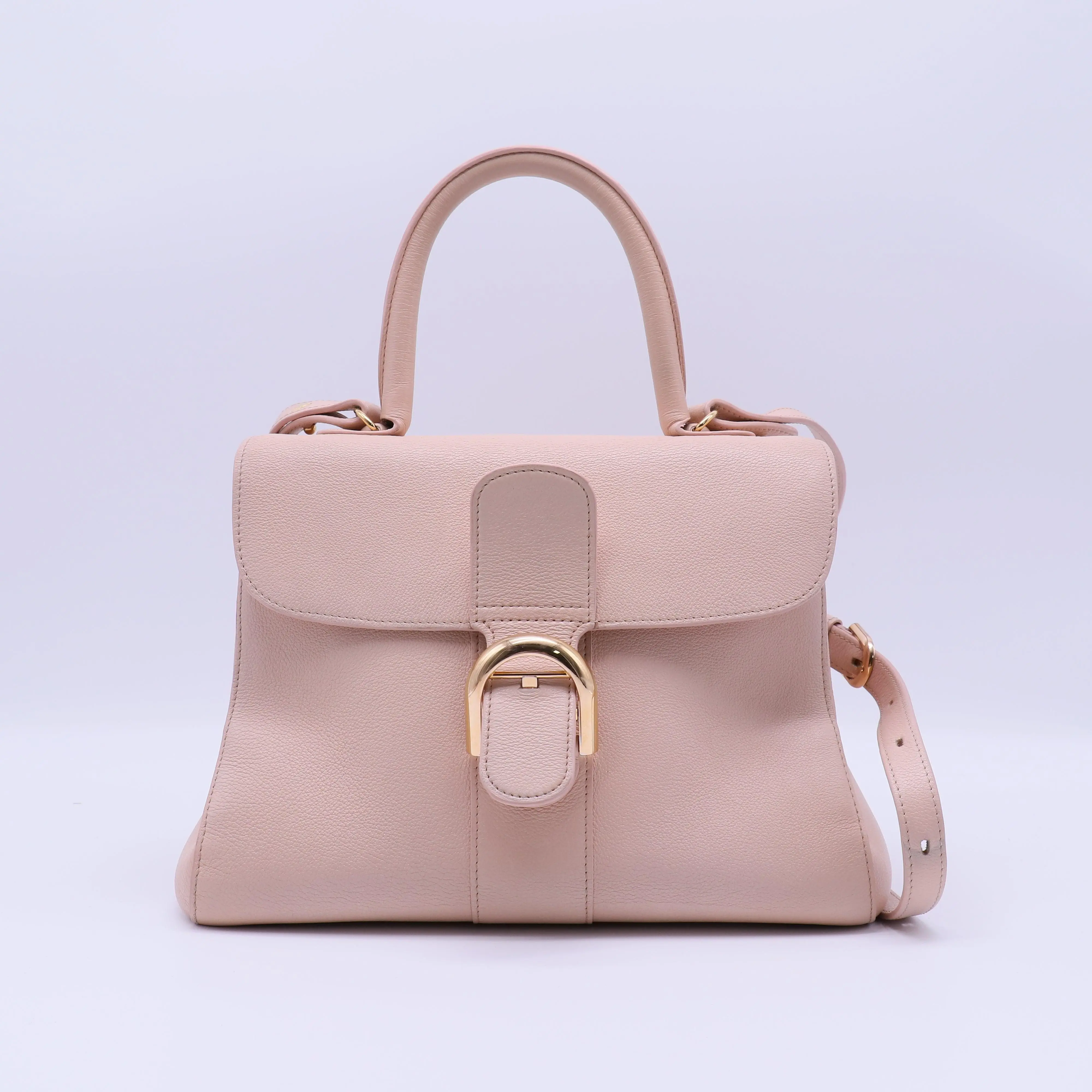 Pre-owned delvaux Leather Shoulder Bags Brillant Mini B22094