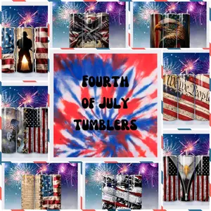 20oz American Flag / 4th of July / Patriotic / Eagle Tumbler