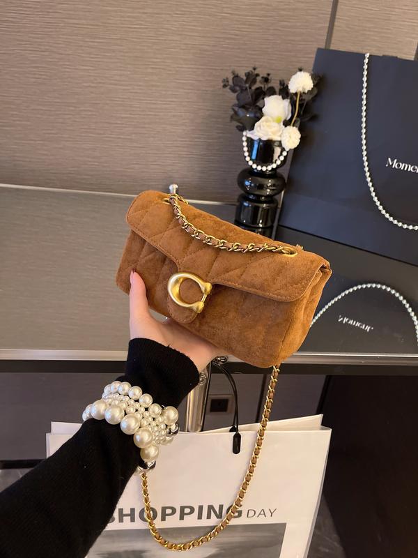 Vintage Luxurious Suede Underarm Bag for Women, 2026 New Faux Suede Commuter Chain Crossbody Shoulder Bag, Versatile Single Strap Handbag Vintage Luxurious Suede Underarm Bag for Women, 2026 New Faux Suede Commuter Chain Crossbody Shoulder Bag, Versatile Single Strap Handbag