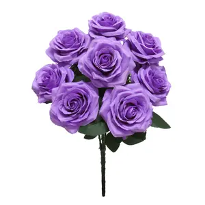 Dark Lavender Rose Bouquet