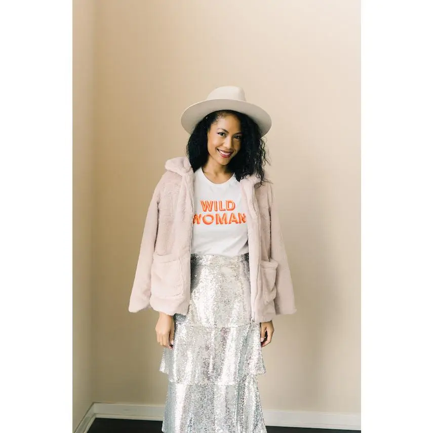 Pink Faux Fur Zip Up Jacket
