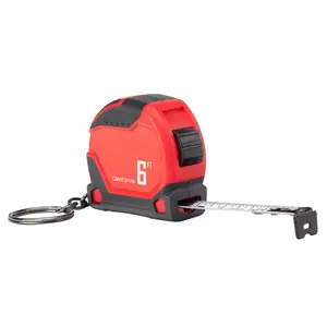 Keychain Tape Measure, 6 FT,Portable, durable high carbon steel tape measure