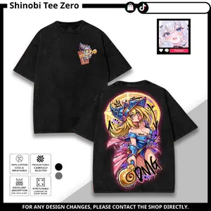 Yami Yugi dark magician girl student king of games Yugioh Yu-gi-oh Monster Card Yugi Muto anime manga game 2 sided Washed Tshirt Soft Tops 90s graphic tees merch unisex movie