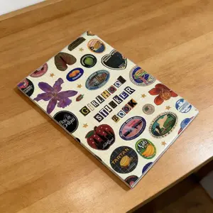 Vintage Travel Style Sticker Sheet, Girl Heart Floral Fruit Journal Stickers, Luggage Notebook Decoration Stickers