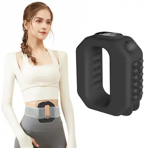 AddWin Fascia Ring Vibrating Belt R10 Cordless Rechargeable Portable Massager for Whole Body, Turbo-Vibe Technology, Adjustable Strap Massage Machine for Waist, Back, Abs, Legs and Arms, Perfect Gift for Men and Women