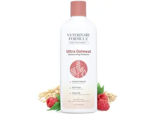 Veterinary Formula Smart Coat Complex Ultra Oatmeal Moisturizing Shampoo for Dogs, 17 Fl oz – Moisture-Rich, Nourishing Shampoo – Leaves Coat Clean, Soft, Silky, Shiny – Long-Lasting Fragrance