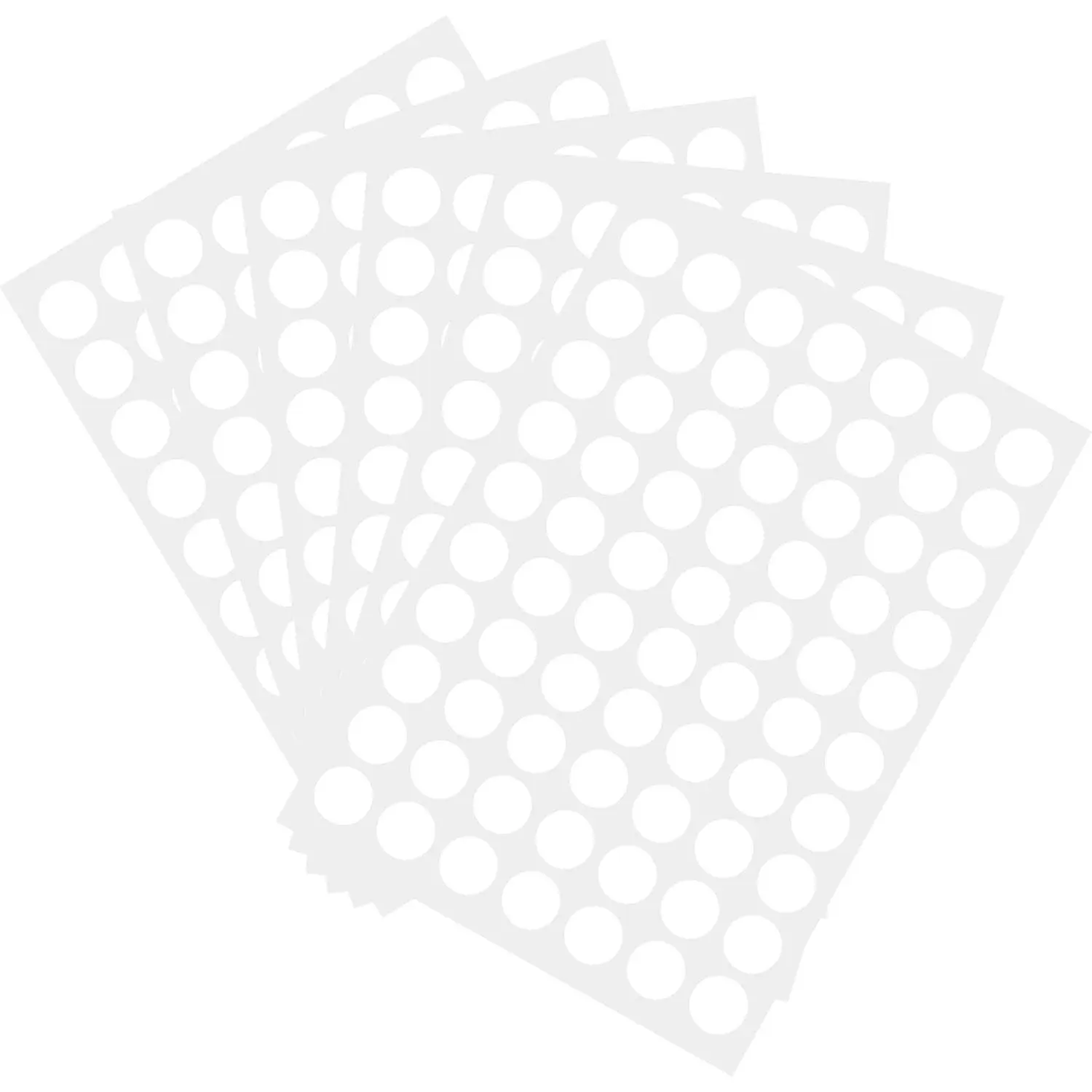 Coding Labels 3/4" Round Color-Coding Circle 1050 count Dot Labels (White)