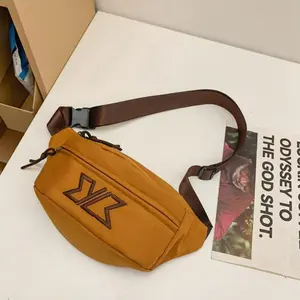 Multi-Pocket Large Capacity Fanny Pack with Zipper-Close Pockets, Durable Nylon Waist Pack for Men and Women, Perfect for Outdoor Activities and Daily Use