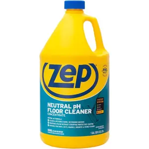 Zep Neutral PH Industrial Floor Cleaner - 1 Gallon - ZUNEUT128 - Concentrated Pro Trusted All-Purpose Floor Cleaner