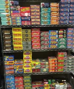 ESTATE LIQUIDATION- LOT OF NEW OLD VINTAGE UNOPENED NFL FOOTBALL CARDS IN PACKS