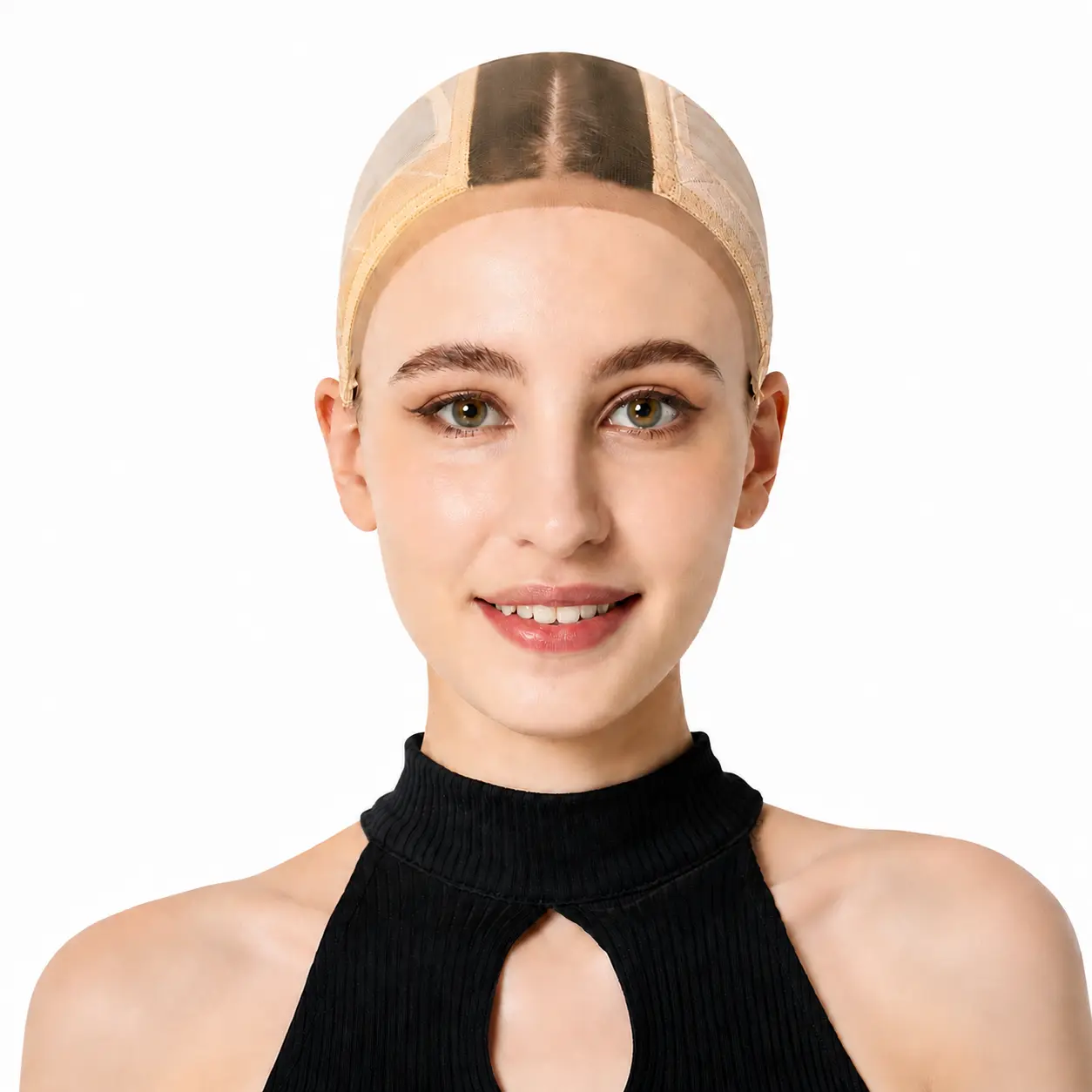Lace Wig Grip Cap for Glueless Wig 4x5 Transparent Lace Reusable Wig Caps, Wig Grip Band for Lace Front Wigs to Keep Wigs in Place, Adjustable Wig Cap with Grip Band Non Slip Cap for Women