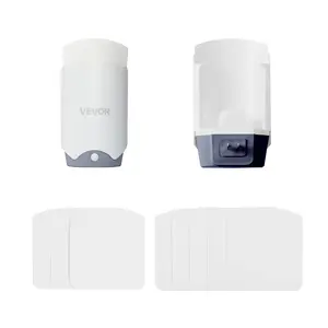 VEVOR Indoor Plug-in Insect Catcher, Gnat & Mosquito Zapper with Blue-Violet Light & 10 Sticky Boards, Plug-and-Play Tool for Moths & Fruit Flies