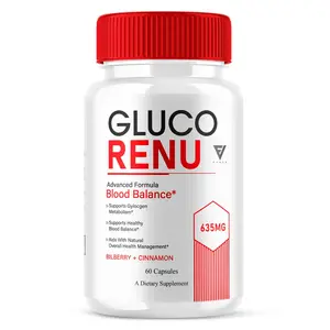 Gluco Renu Glyco Optimizer Capsules GlucoRenu Pills (60 Capsules)