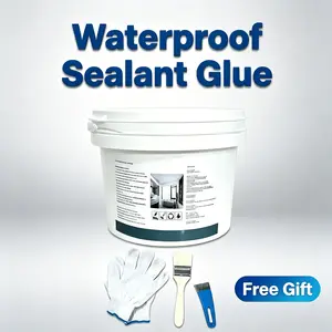 Waterproof Repair Glue Fast-Drying, Clear Strong Adhesive for Leak Fix, Invisible Finish, Long-Lasting Protection for Roof, RV, Bathroom, and Windows, Easy-to-Apply DIY Use