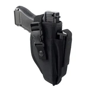 Tactical Belt Holster with Mag Pouch Universal Outside The Waistband Holster Black