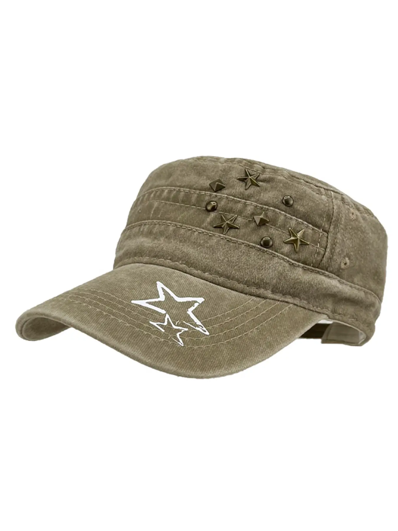 Military Hat for Men Army Hats Unique Design Cadet Cap Adjustable Casual Hat