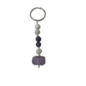 Amethyst Keychain
