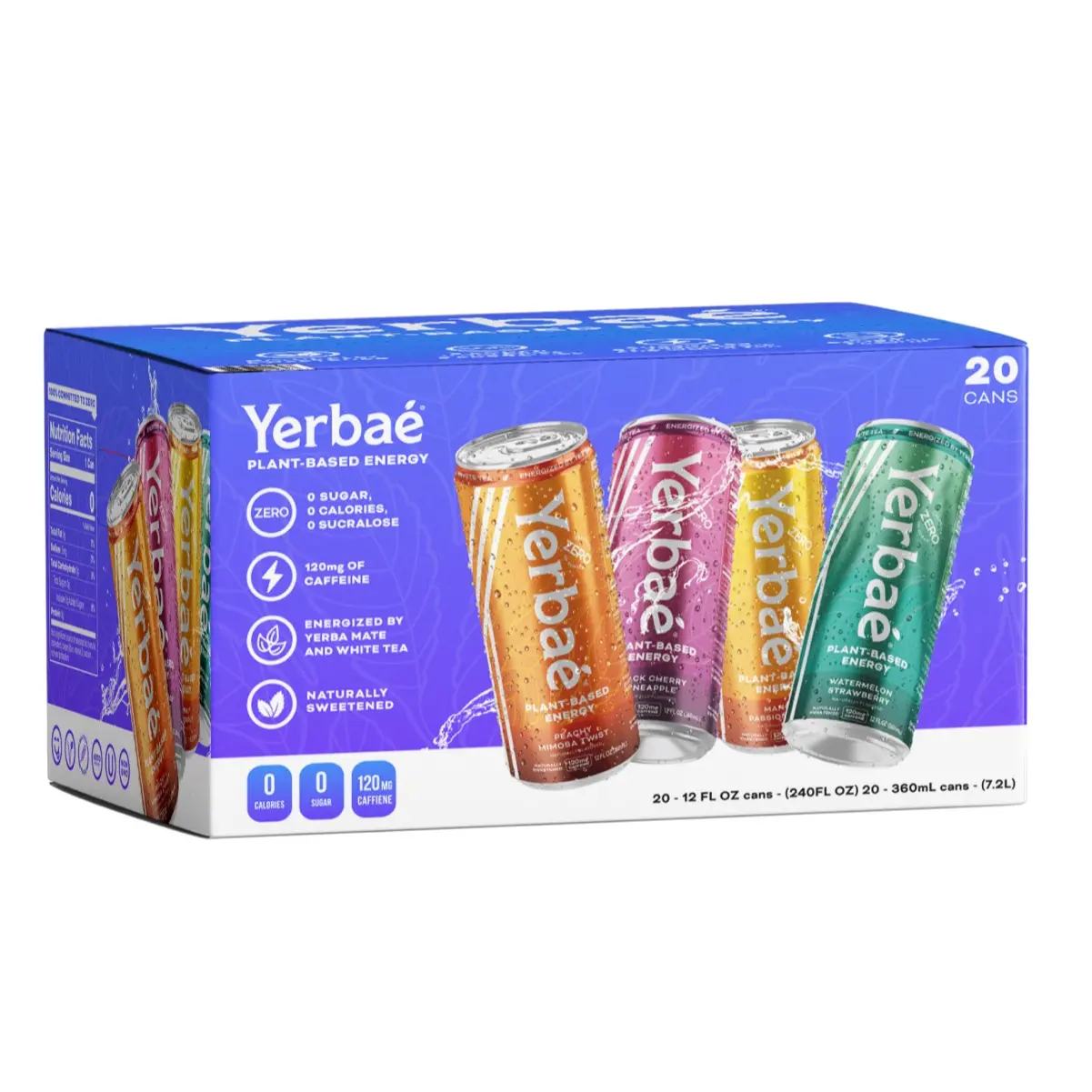 Assorted Energy 20-Pack Zero Calorie Energy Drink Assorted Energy 20-Pack Zero Calorie Energy Drink