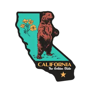 California State Sticker