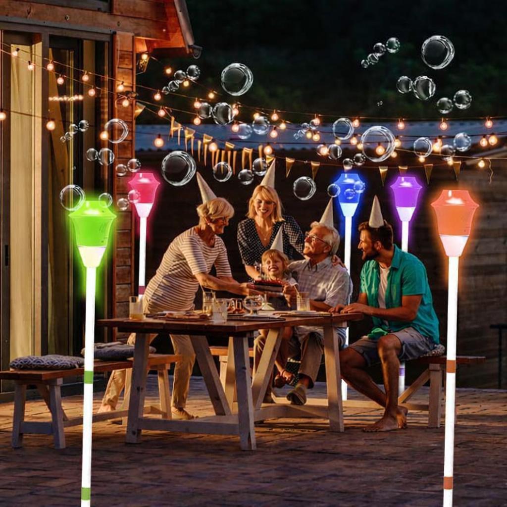 Perfect for Outdoor & PartyMassive Bubbles, Bubble Maker Toy for Automatic Bubble Blaster with Music & Lights Adjustable Height