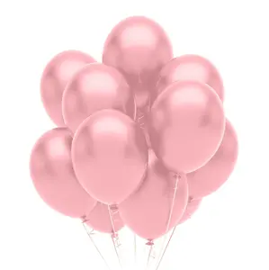 12 In. Pink Latex Balloons | 10 Count