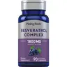 Piping Rock Resveratrol Complex 1800 mg | 90 Capsules | Ultra Potent | Non-GMO, Gluten Free Supplement