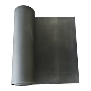 Rubber-Cal "Super-Grip Scraper" Rubber Runner Mats - 3/16in Thick Black Traction Mat