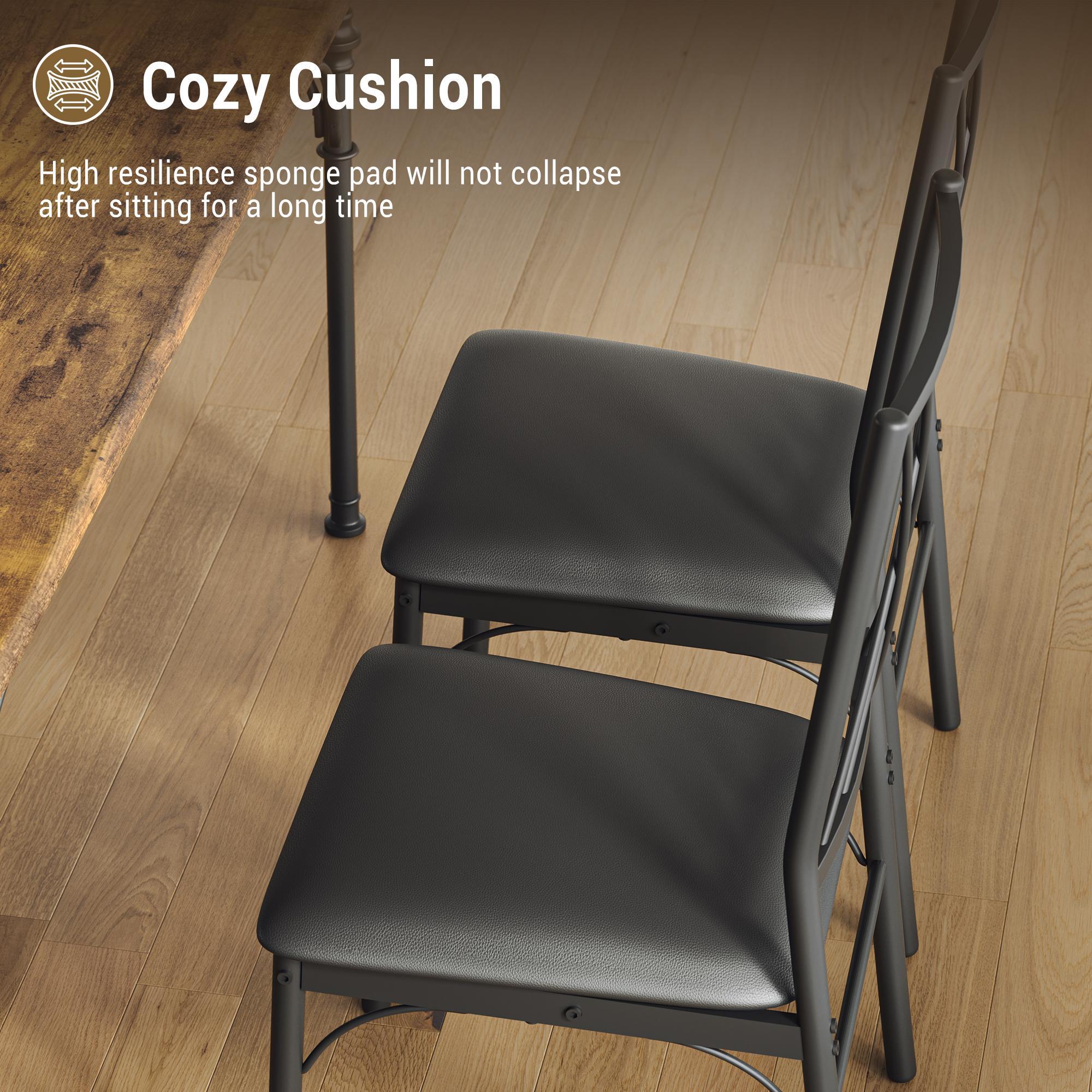 Modern 5-Piece Dining Table Set for 4, Space-Saving Rectangular Farmhouse Dinette Set with Table, Bench & 4 Chairs, Compact Wooden Dining Furniture for Kitchen, Breakfast Nook & Small Spaces Modern 5-Piece Dining Table Set for 4, Space-Saving Rectangular Farmhouse Dinette Set with Table, Bench & 4 Chairs, Compact Wooden Dining Furniture for Kitchen, Breakfast Nook & Small Spaces