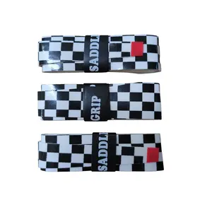 Saddle Grip Barrel Racing Horn Wrap 3 Pack - Checkered Pattern Non-Adhesive Easy Install Secure Hook-and-Loop Closures for Western Saddle Horns