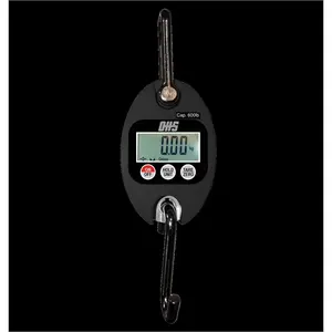 212 MAIN Heavy Duty Hanging Scale, Optima Home Hoist Scale with Steel Hook, 150 lbs Capacity for Luggage Weighing