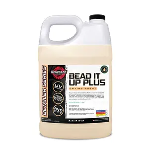 Renegade Products | Bead It Up Plus Drying Agent 1 Gallon – Hyper-Concentrated Water Beading & UV Protection for Car Washes