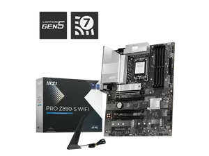 MSI PRO Z890-S WIFI LGA 1851 Intel Z890 ATX Motherboard MSI PRO Z890-S WIFI LGA 1851 Intel Z890 ATX Motherboard