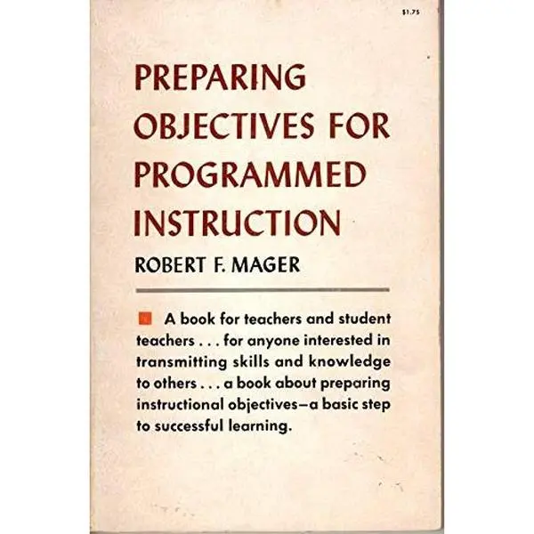 USED-Preparing Objectives for Programmed Instruction by Robert F. Mager (Paperback)